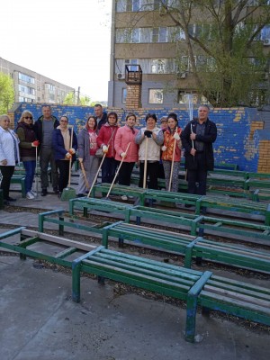 Субботник в микрорайоне 17